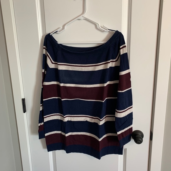 Halogen boatneck tunic sweater - Picture 2 of 3